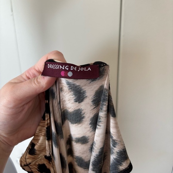 🎉4/30$🎉 Dressing de Jola Peplum Dress – Size Small (Ptp 16” stretch to 20”) - Picture 4 of 5